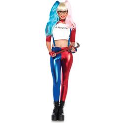 Harley Quinn kostuum | Harlekijn verkleedkleding dames maat XS